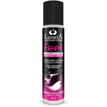 Luxuria Feel Anal Water Based Lube 60 ml