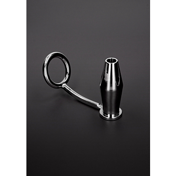 Triune Intruder Cock Ring & Tunnel Butt Plug