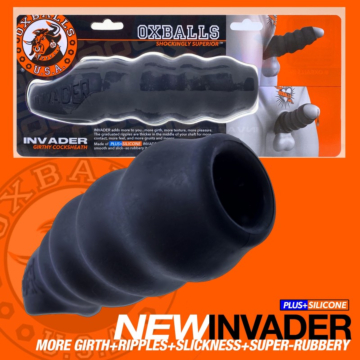 Oxballs Invader Silicone Cocksheat - Blue