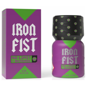 Poppers Leather Cleaner Iron Fist No limit + butanol 10ml