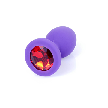 Kinksters Silicone Purple Butt Plug