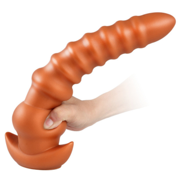 King Kong Soft Silicone Anal Beads Plug - M