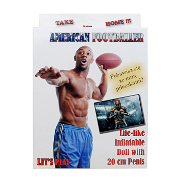 Male Sex Doll Sam - Sexy American Footballer