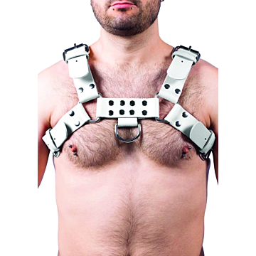 Kinksters Leather Men's Harness Whit