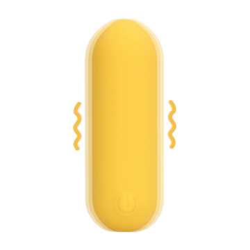 Smooth Bullet Vibrator - Sunpac Yellow