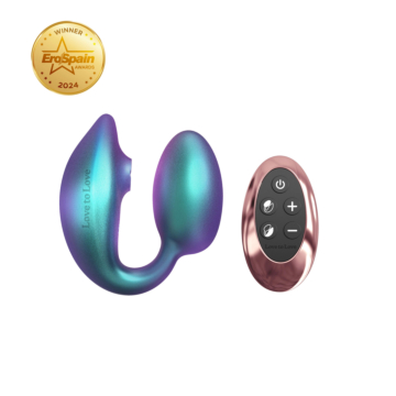 Love To Love Wonderlover - Iridescent Turquoise Couple Vibrator