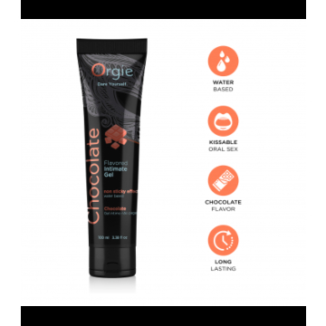 Delicious Chocolate Flavored Lube - Orgie