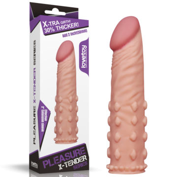 Lovetoy X-Tender: Extra Girth Penis Sleeve