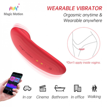 Clitoris Pleasure-Magic Nyx Vibrator for Underwears