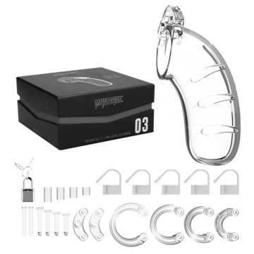 ManCage 03 Chastity - Transparent