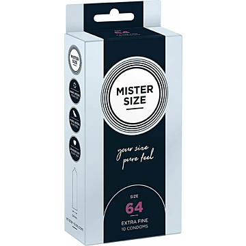 MISTER SIZE 64mm Condoms 10pcs