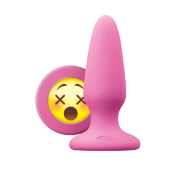 NS Novelties Butt Plug - Pink Silicone