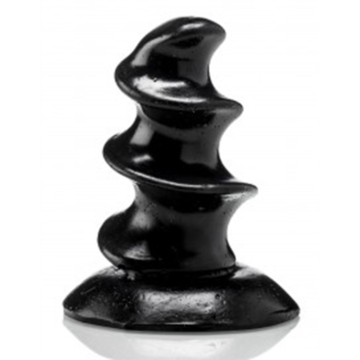 HardToys Black Vinyl Butt Plug