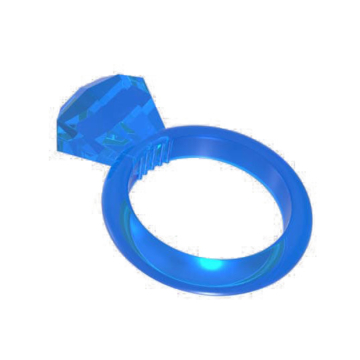 Chisa Blue Diamond Penis Ring