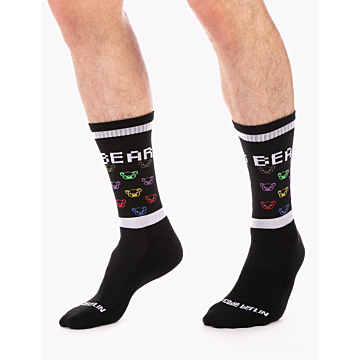 Small Bear Gym Socks by Barcode Berlin