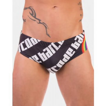 Barcode Berlin Pixel Pride Swim Brief