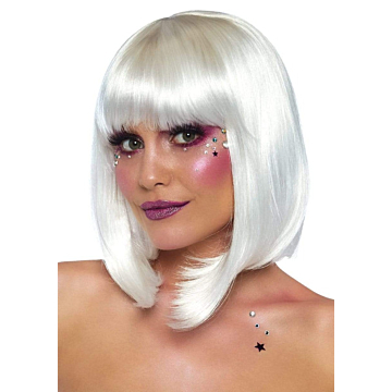 White Pearl Bob Wig - Leg Avenue