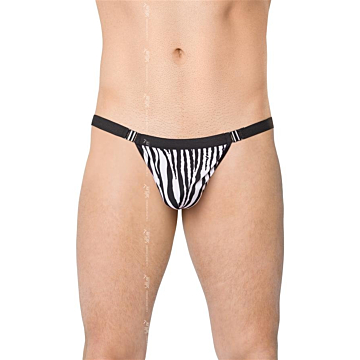 SoftLine Mens Thong 4528 - Zebra Multi Color