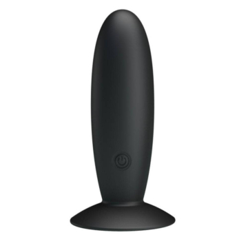 Silicone Butt Plug - Black