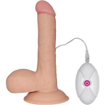 Lovetoy Ultra Soft Dude Vibrating - 17cm