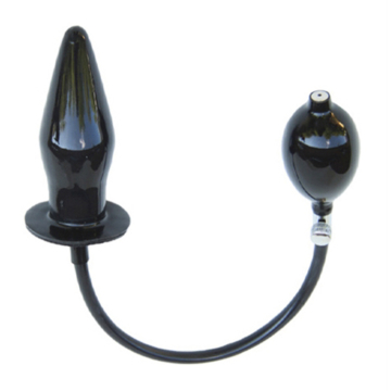 Mister B Black Inflatable Butt Plug