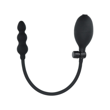 Double Head Inflatable Silicone Anal Plug