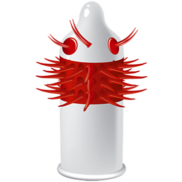 EGZO Coyote Condom - Intense Stimulation