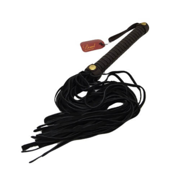 Bound to Please Nubuck Leather Flogger - Whip
