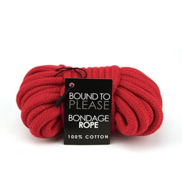 Bound to Please Bondage Rope Red 10m
