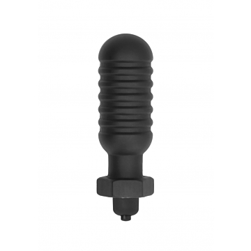 Fist It Black Silicone Anal Plug - Shots Media