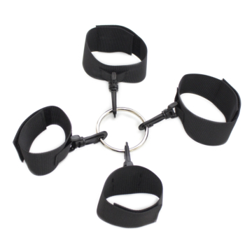 Nylon Wrist  & Ankle Restraints Black