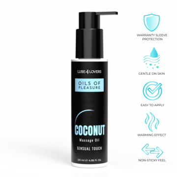 Pleasure Coconut Massage Oil 120 ml
