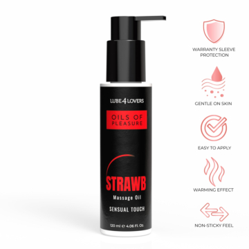 Strawberry Pleasure Massage Oil 120 ml