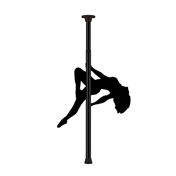 Shots Media Ouch! Dance Pole - Black
