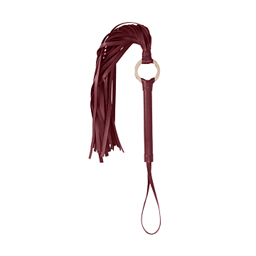 Burgundy Ouch Halo Flogger