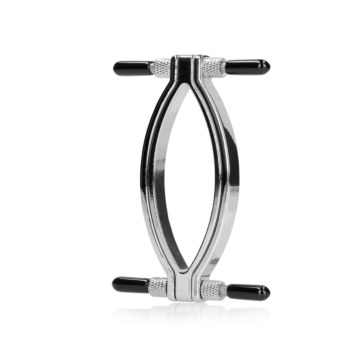 Ouch Adjustable Pussy Clamp - Silver