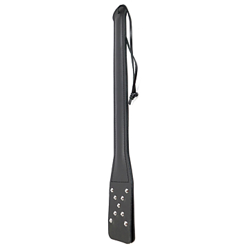 Kiotos Genuine Leather Paddle "Long Slap" - Black