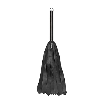 Shots Media's Black Steel Handle - Genuine Leather