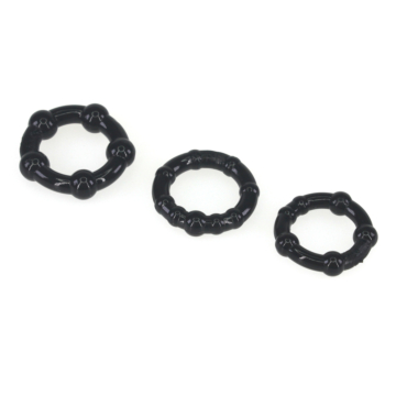 Performance Cockring Set – Black Edition