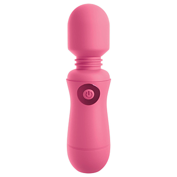 Pipedream OMG Silicone Rechargeable Wand Pink
