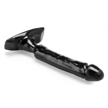 HardToys Realistic Vinyl Dildo - Black