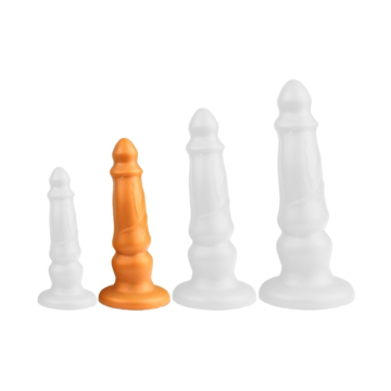 Kinksters Silicone Orange Anal Dildo
