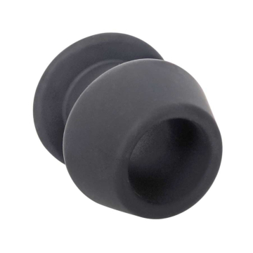 Kinksters Tunnel Butt Plug - Black Silicone