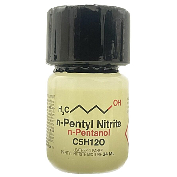 Poppers Leather Cleaner n-Pentyl Nitrite n-Pentanol 24ml