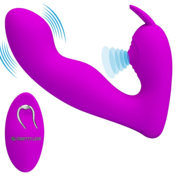 Pretty Love Clit & G-Spot Massager - Purple