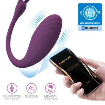 Pretty Love Catalina App Controlled Vibrating Sex Toy Purple