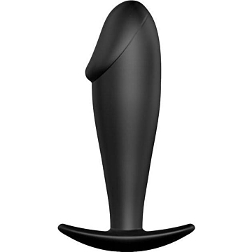 Pretty Love Silicone Butt Plug Black