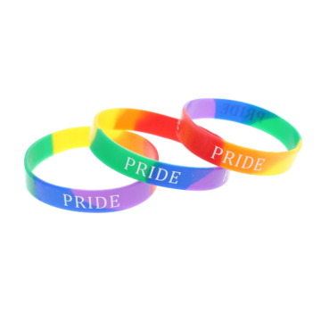 PRIDE Rainbow Silicone Bracelets