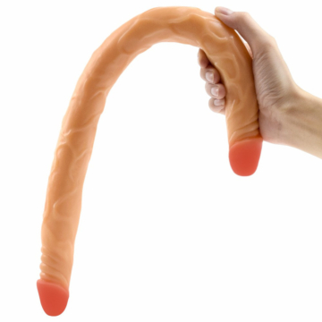 Real Skin 21.6"/55 cm Double Dildo Flesh