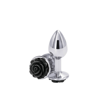 Black Aluminum Butt Plug - Small - NS NOVELTIES